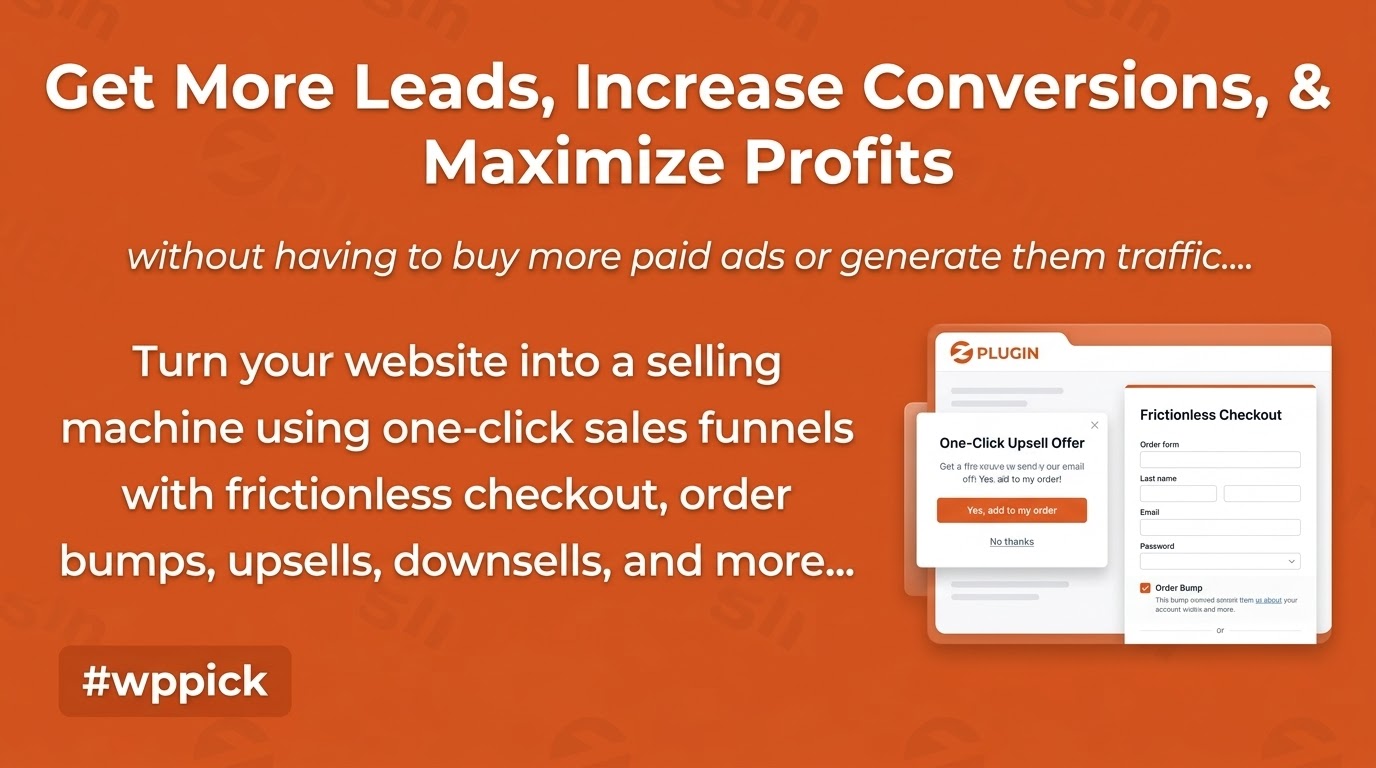 cartflows pro get more leads increase conversions maximize profits feature 1 - Download the Best WordPress Plugins in One Place​
