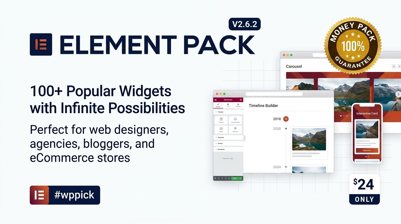 element pack premium addon for elementor wordpress plugin feature - Download the Best WordPress Plugins in One Place​
