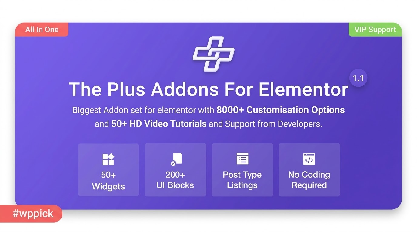 the plus addons for elementor most populars addon for elementors feature 1 - Download the Best WordPress Plugins in One Place​