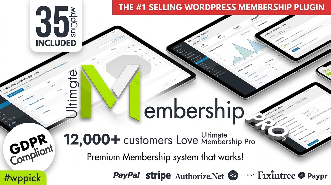 ultimate membership pro feature 1 - Download the Best WordPress Plugins in One Place​