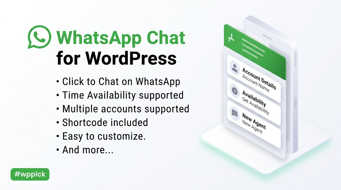 whatsapp chat wordpress feature 1 - Download WordPress Themes in One Place​