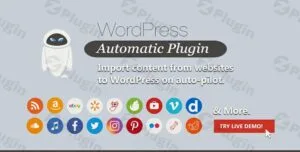 wordpress automatic plugin plugin 1 - WordPress Automatic Plugin v3.111.0 - Automate your WordPress, effortlessly.