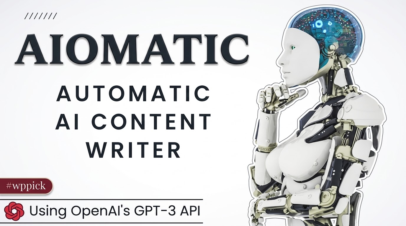 Aiomatic – Automatic AI Content Writer & Editor, GPT-3 & GPT-4, ChatGPT ChatBot & AI Toolkit aiomatic automatic ai content writer editor gpt 3 gpt 4 chatgpt chatbot ai toolkit feature 1 - Aiomatic - Automatic AI Content Writer & Editor, GPT-3 & GPT-4, ChatGPT ChatBot & AI Toolkit