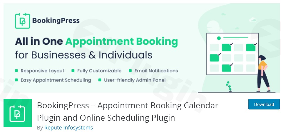 Wordpress Pick 4 bookingpress pro plugin logo - Wordpress Pick