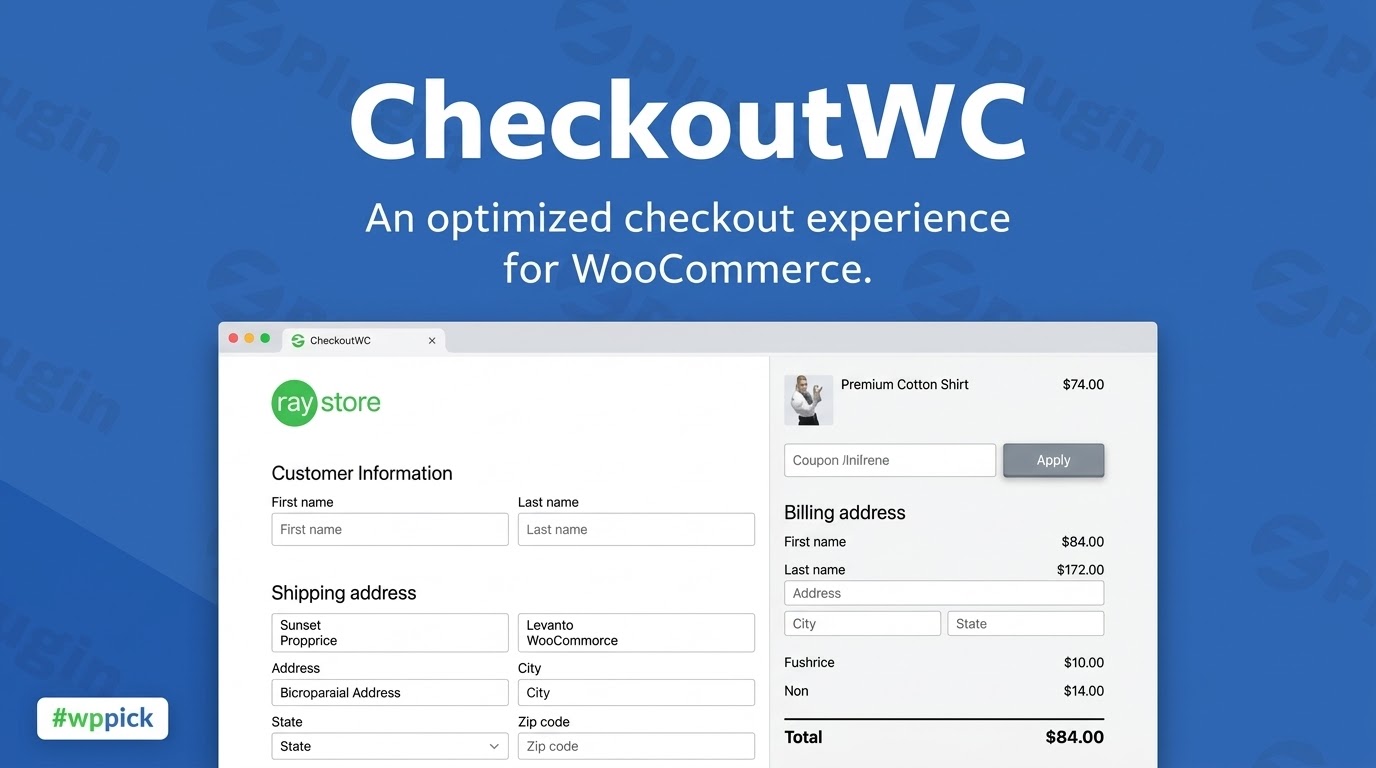 checkoutwc beautiful conversion optimized checkout templates for wc feature 1 - Download the Best WordPress Plugins in One Place​