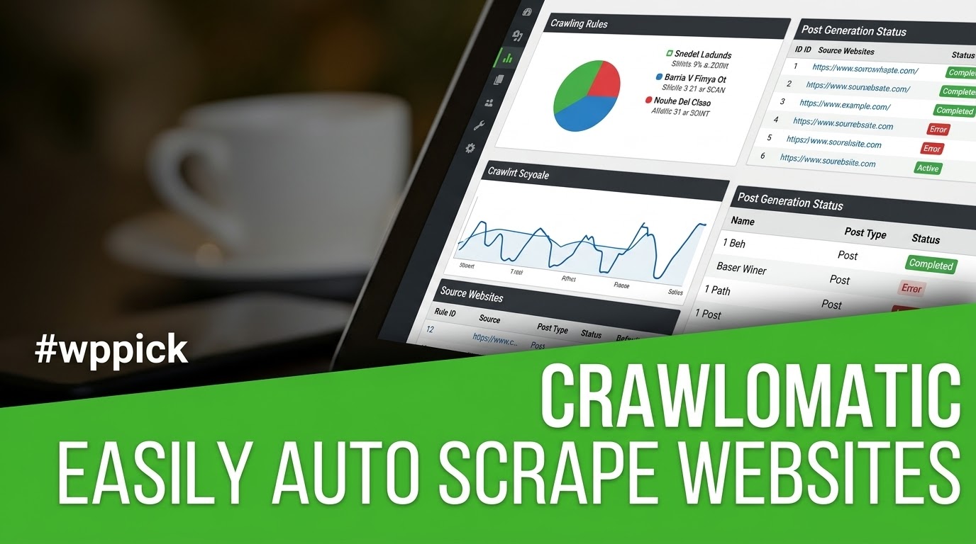 Crawlomatic Multisite Scraper Post Generator Plugin For WordPress v2.6.9 crawlomatic multisite scraper post generator plugin for wordpress v2 6 9 feature - Crawlomatic Multisite Scraper Post Generator Plugin For Wordpress v2.6.9