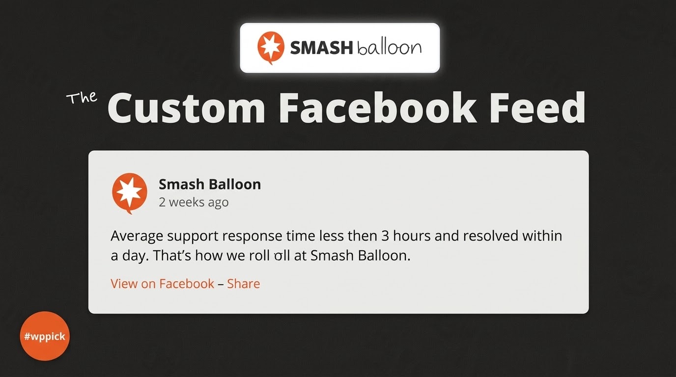 custom facebook feed pro smash v4 7 3 feature - Download the Best WordPress Plugins in One Place​