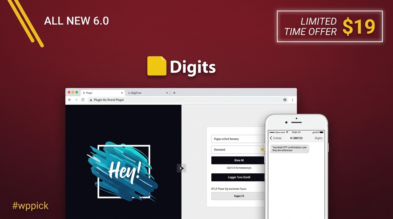 digits wordpress mobile number signup and login feature 1 - Download the Best WordPress Plugins in One Place​