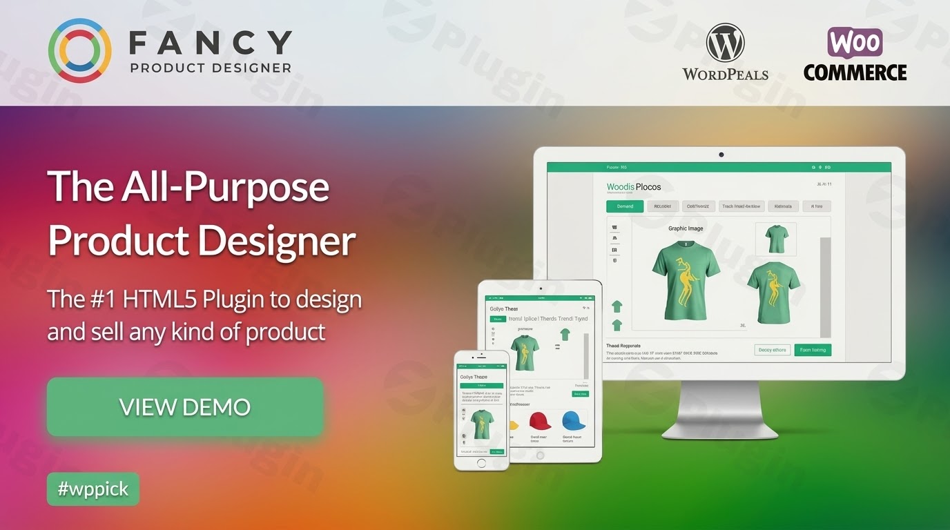 fancy product designer for woocommerce by radykal feature - Download the Best WordPress Plugins in One Place​