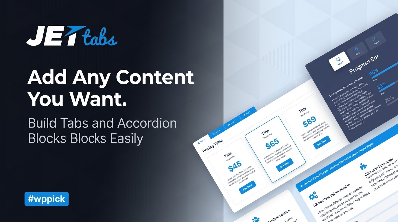 jettabs tabs and accordion for elementor page builder feature 1 - Download the Best WordPress Plugins in One Place​