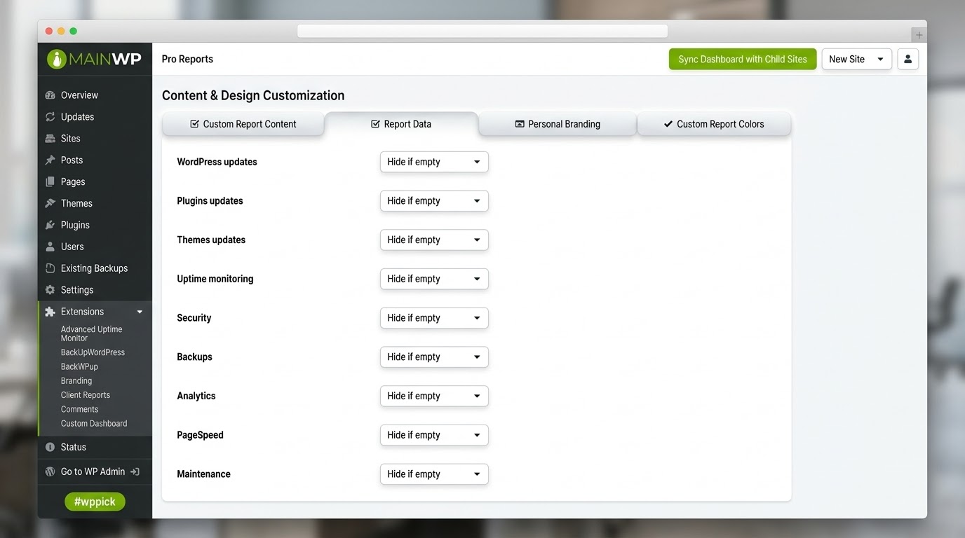 Mainwp Pro Reports Extension mainwp pro reports extension feature - Mainwp Pro Reports Extension