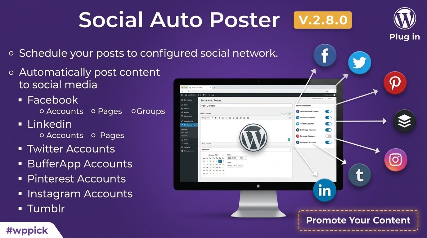 social auto poster scheduler marketing plugin for wordpress feature 1 - Download the Best WordPress Plugins in One Place​