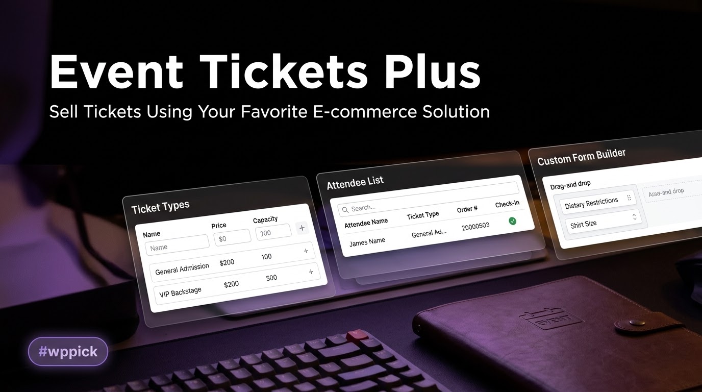 the events calendar pro event tickets plus addon feature - Download the Best WordPress Plugins in One Place​