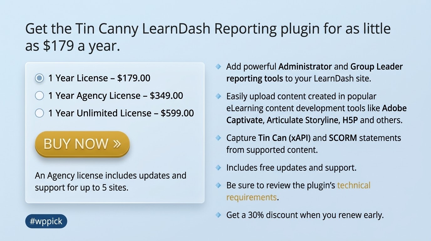 Tin Canny Learndash Reporting tin canny learndash reporting feature - Tin Canny Learndash Reporting