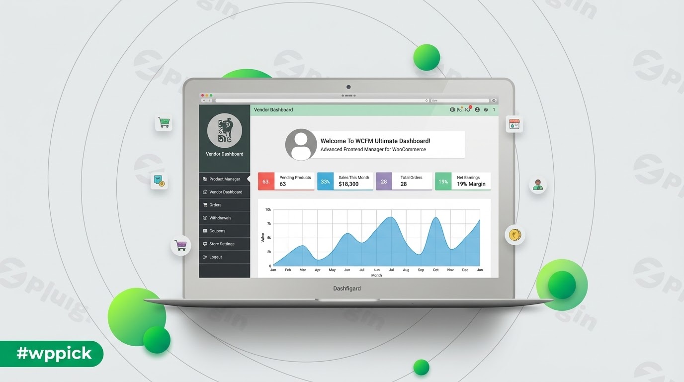 wcfm woocommerce frontend manager ultimate feature 1 - Download the Best WordPress Plugins in One Place​