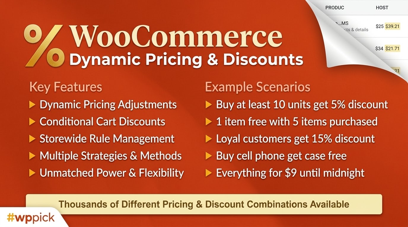 WooCommerce Dynamic Pricing & Discounts By RightPress woocommerce dynamic pricing discounts by rightpress feature - WooCommerce Dynamic Pricing & Discounts By RightPress