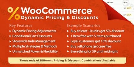 woocommerce dynamic pricing discounts plugin - Downloads