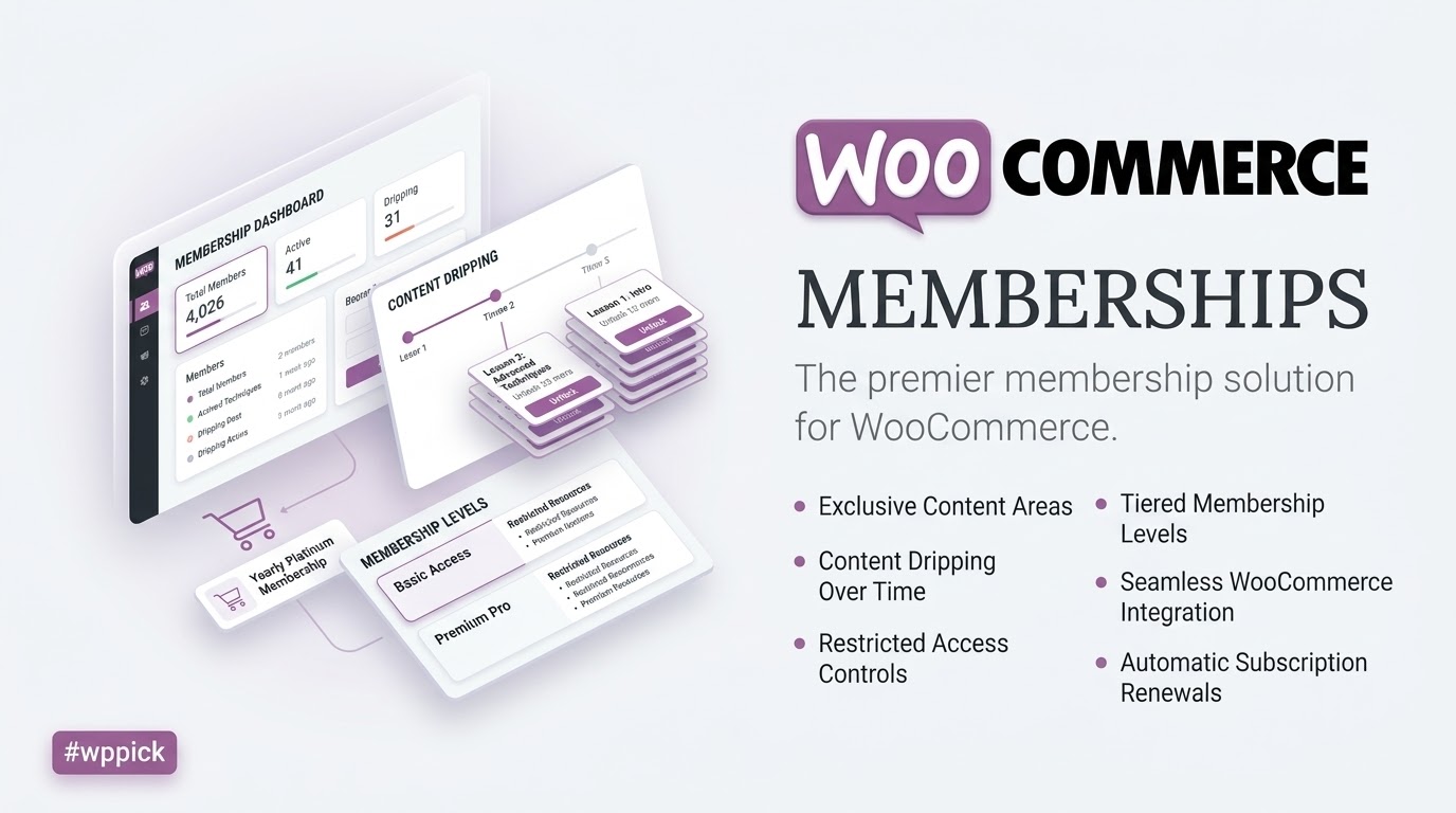 woocommerce memberships feature 1 - Download the Best WordPress Plugins in One Place​