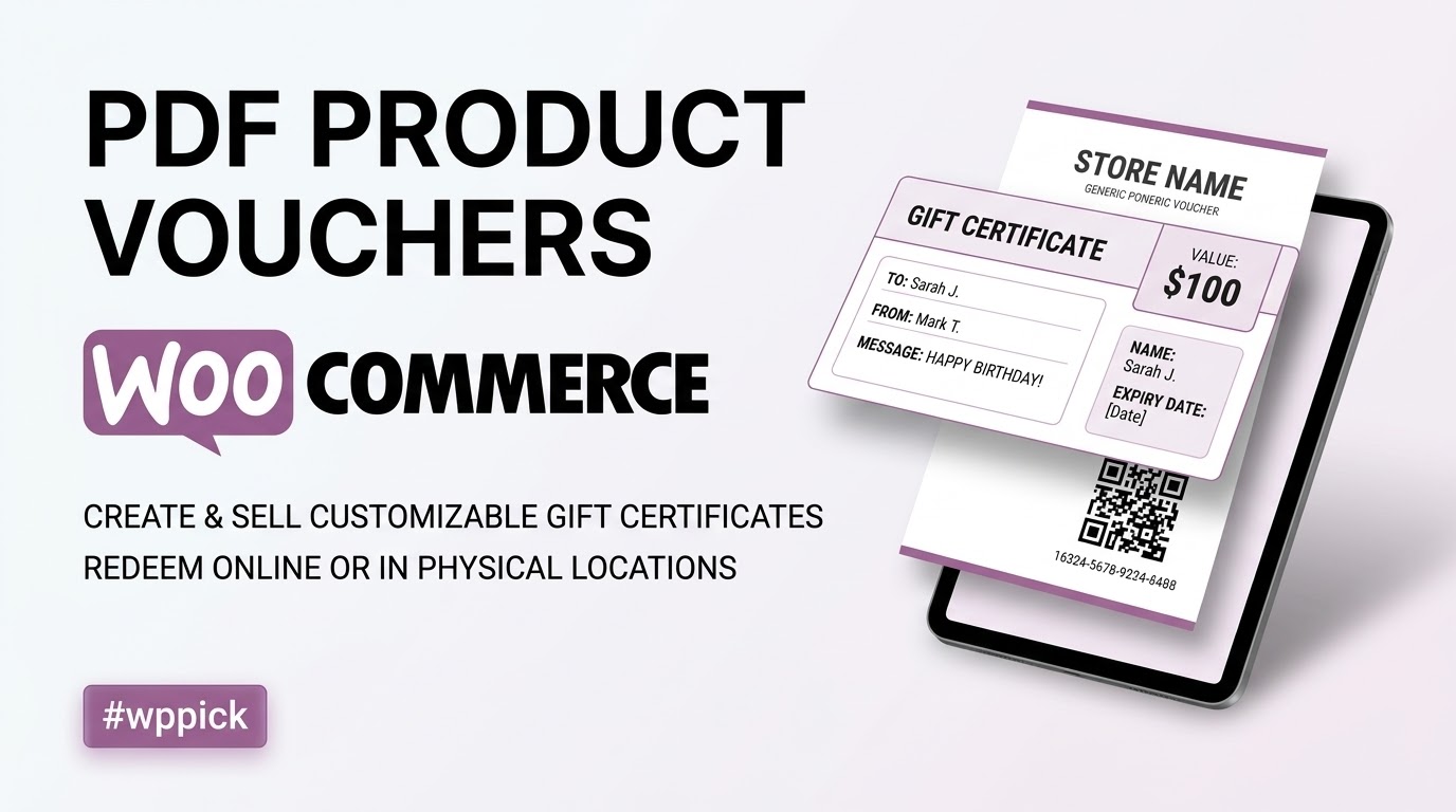 woocommerce pdf product vouchers feature - Download the Best WordPress Plugins in One Place​