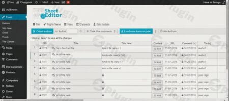 wp sheet editor pro plugin - WP Sheet Editor Pro v2.25.18