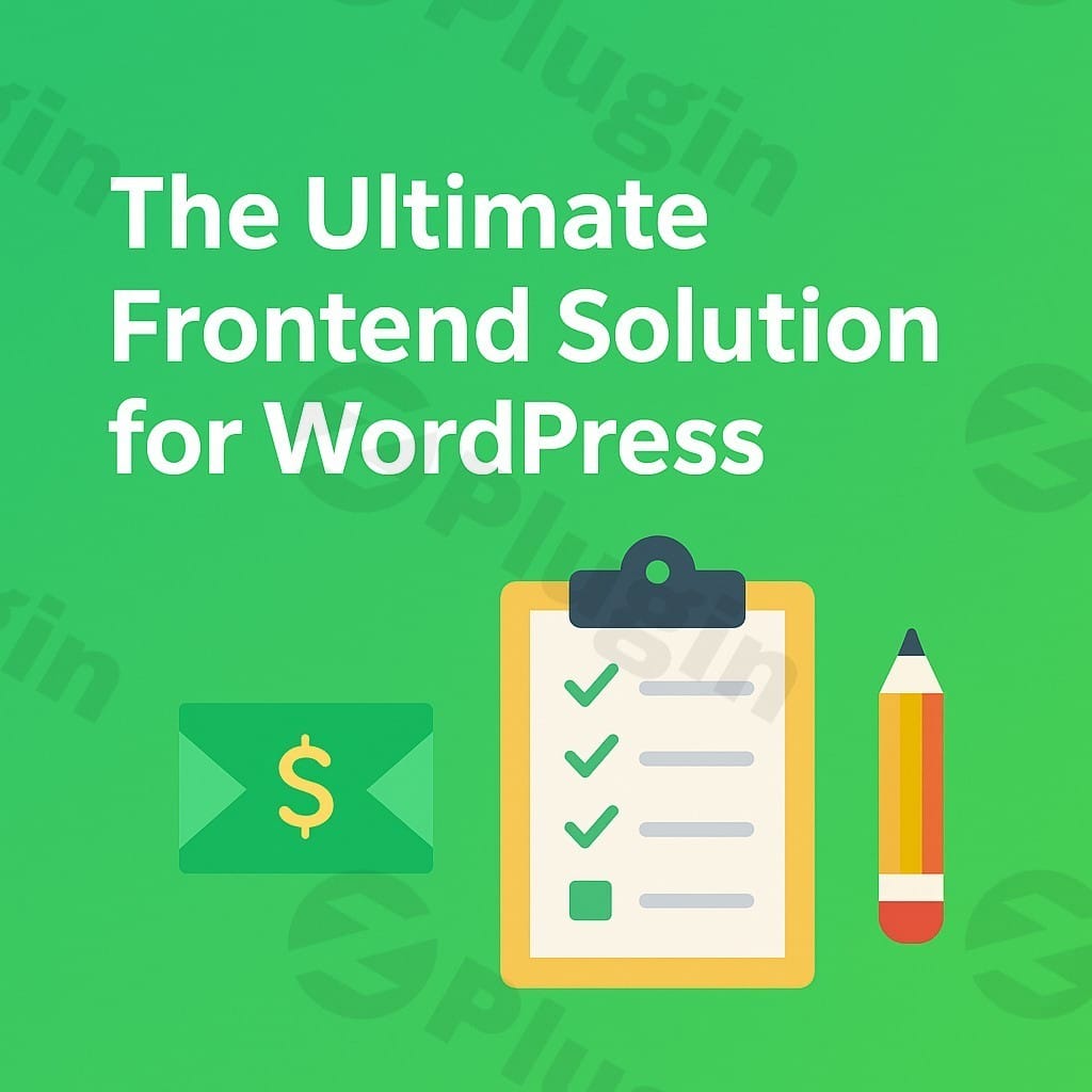 Wordpress Pick 3 wp user frontend pro plugin logo - Wordpress Pick