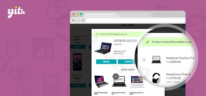 Wordpress Pick 3 yith woocommerce added to cart popup plugin logo - Wordpress Pick