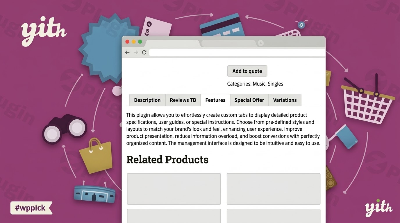 Yith Woocommerce Tab Manager yith woocommerce tab manager feature - Yith Woocommerce Tab Manager