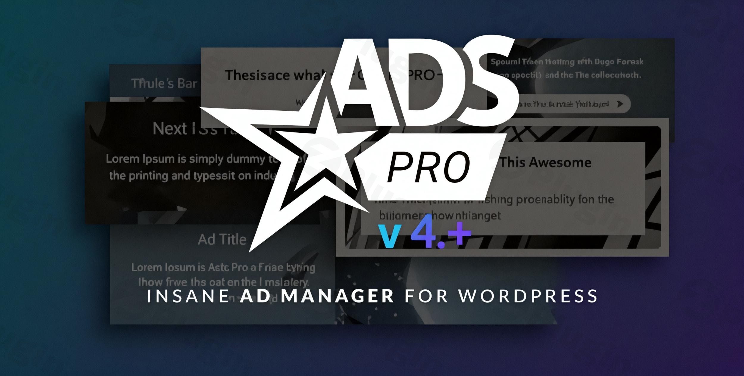 ads pro plugin plugin - Download the Best WordPress Plugins in One Place​