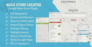 agile store locator google maps for wordpress plugin - Agile Store Locator (google Maps) For Wordpress