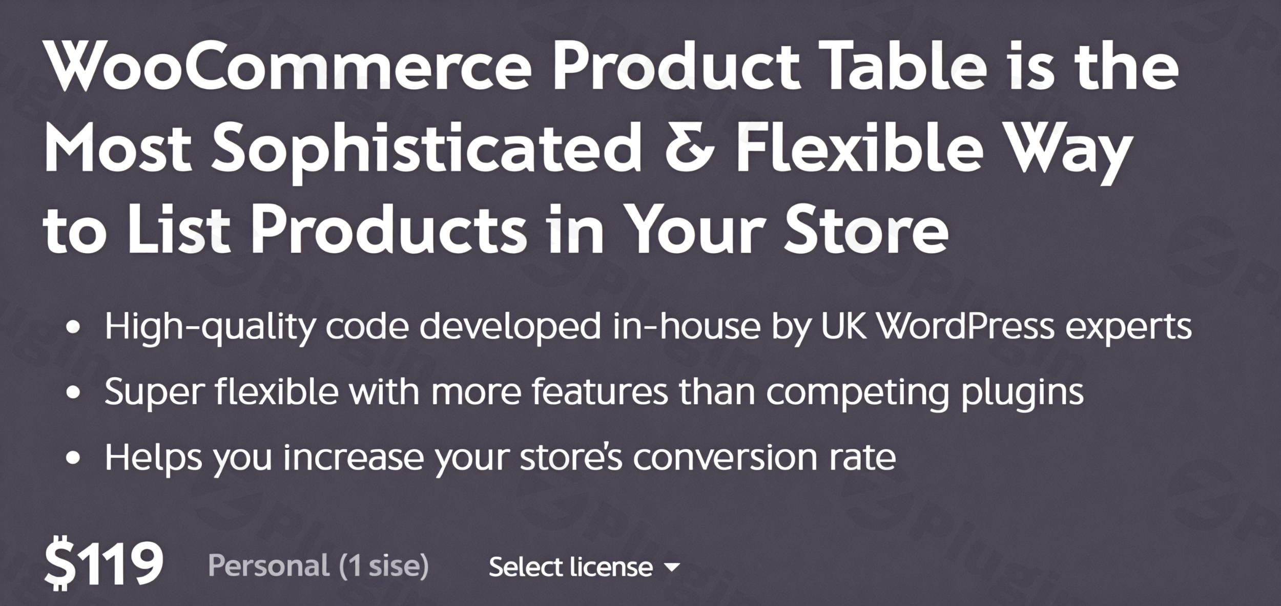 barn2 media woocommerce product table plugin - Download the Best WordPress Plugins in One Place​