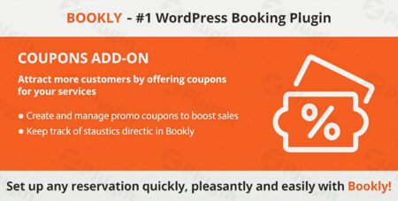 Bookly Coupons (add-on) bookly coupons add plugin - Bookly Coupons (add-on)