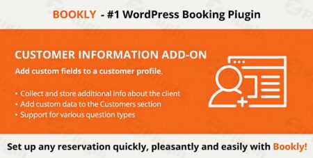 bookly customer information add plugin - Bookly Customer Information (add v3.8