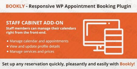 bookly staff cabinet add plugin - Bookly Staff Cabinet (add v5.7