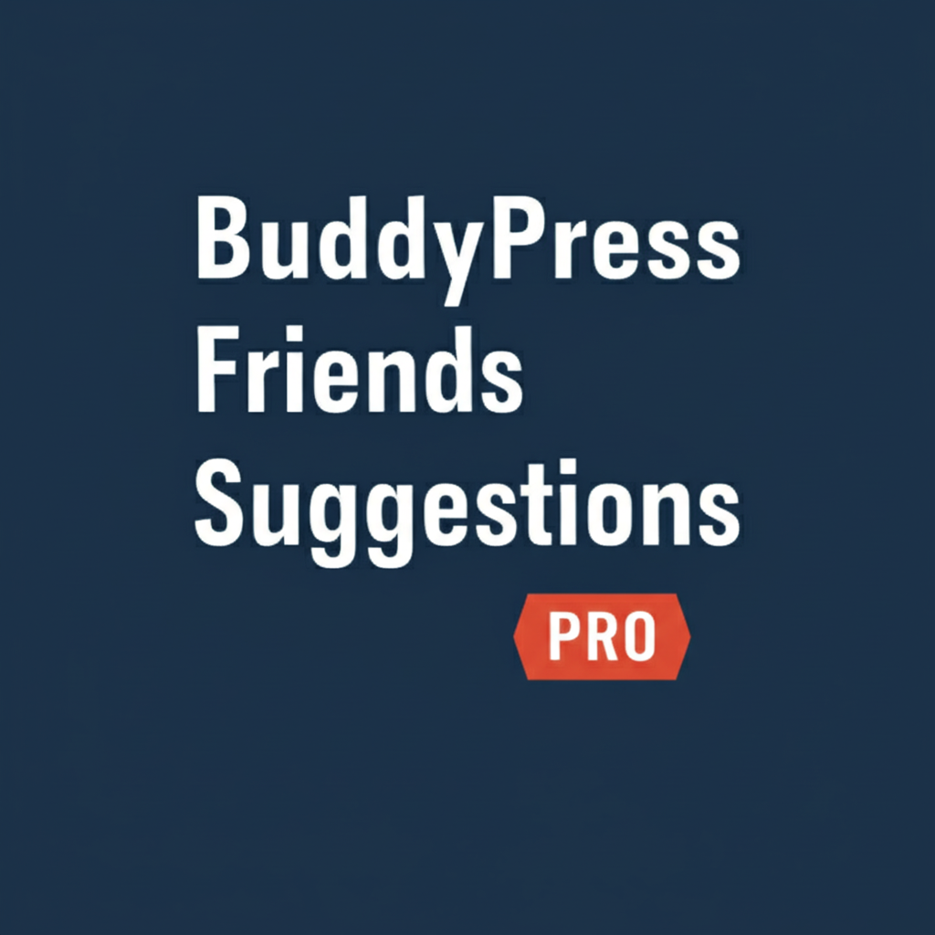 Wordpress Pick 7 buddypress friends suggestions pro plugin logo - Wordpress Pick