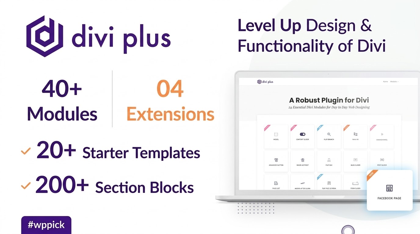 Divi Plus – 41 Powerful Modules For Divi Theme divi plus 41 powerful modules for divi theme feature - Divi Plus - 41 Powerful Modules For Divi Theme