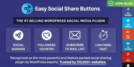 easy social share buttons for wordpress plugin - Easy Social Share Buttons For Wordpress v10.5