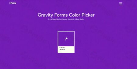 gravity forms color picker add plugin - Downloads