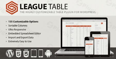 league table wordpress plugin plugin - League Table Wordpress Plugin v2.25