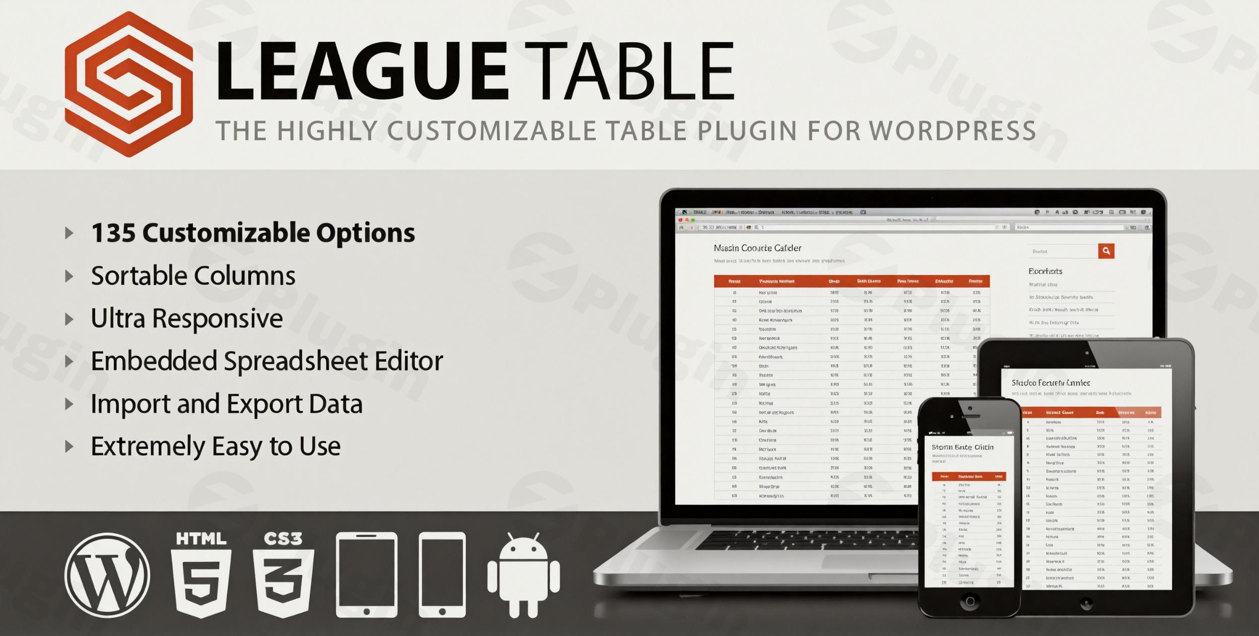 league table wordpress plugin plugin - Download the Best WordPress Plugins in One Place​