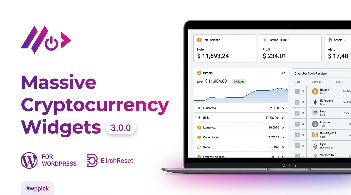 massive cryptocurrency widgets crypto plugin feature - Download the Best WordPress Plugins in One Place​
