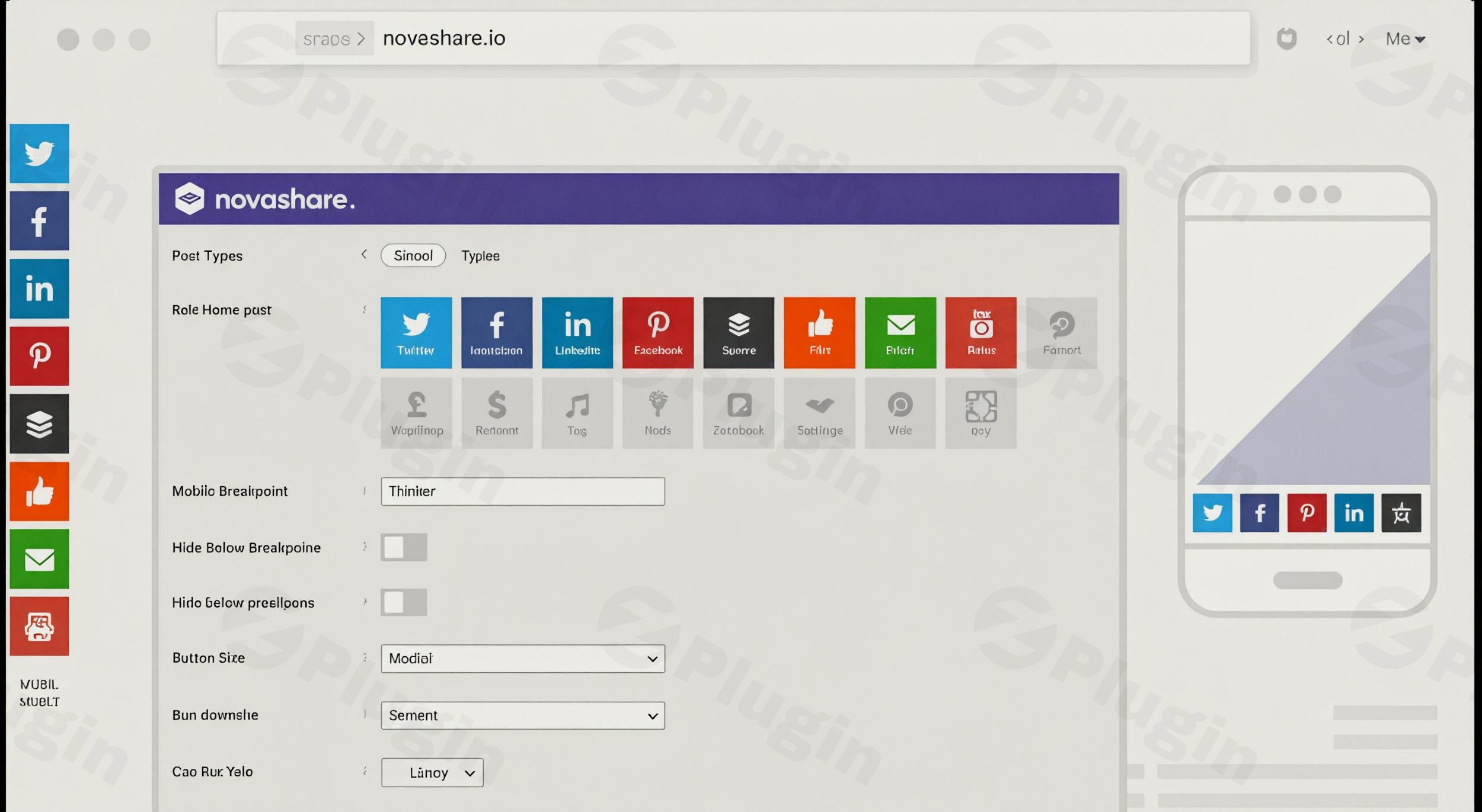 novashare plugin - Download the Best WordPress Plugins in One Place​
