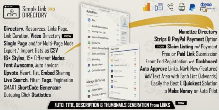Simple Link Directory Pro – WordPress Plugin simple link directory pro plugin - Simple Link Directory Pro - Wordpress Plugin
