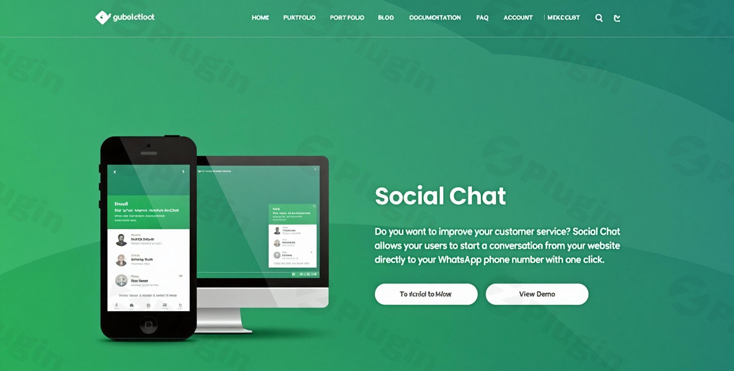 social chat pro by quadlayers plugin - Download the Best WordPress Plugins in One Place​