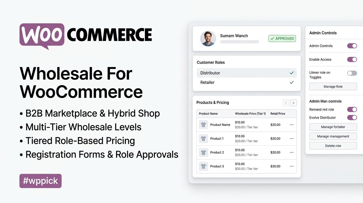 wholesale for woocommerce feature - Wholesale For Woocommerce