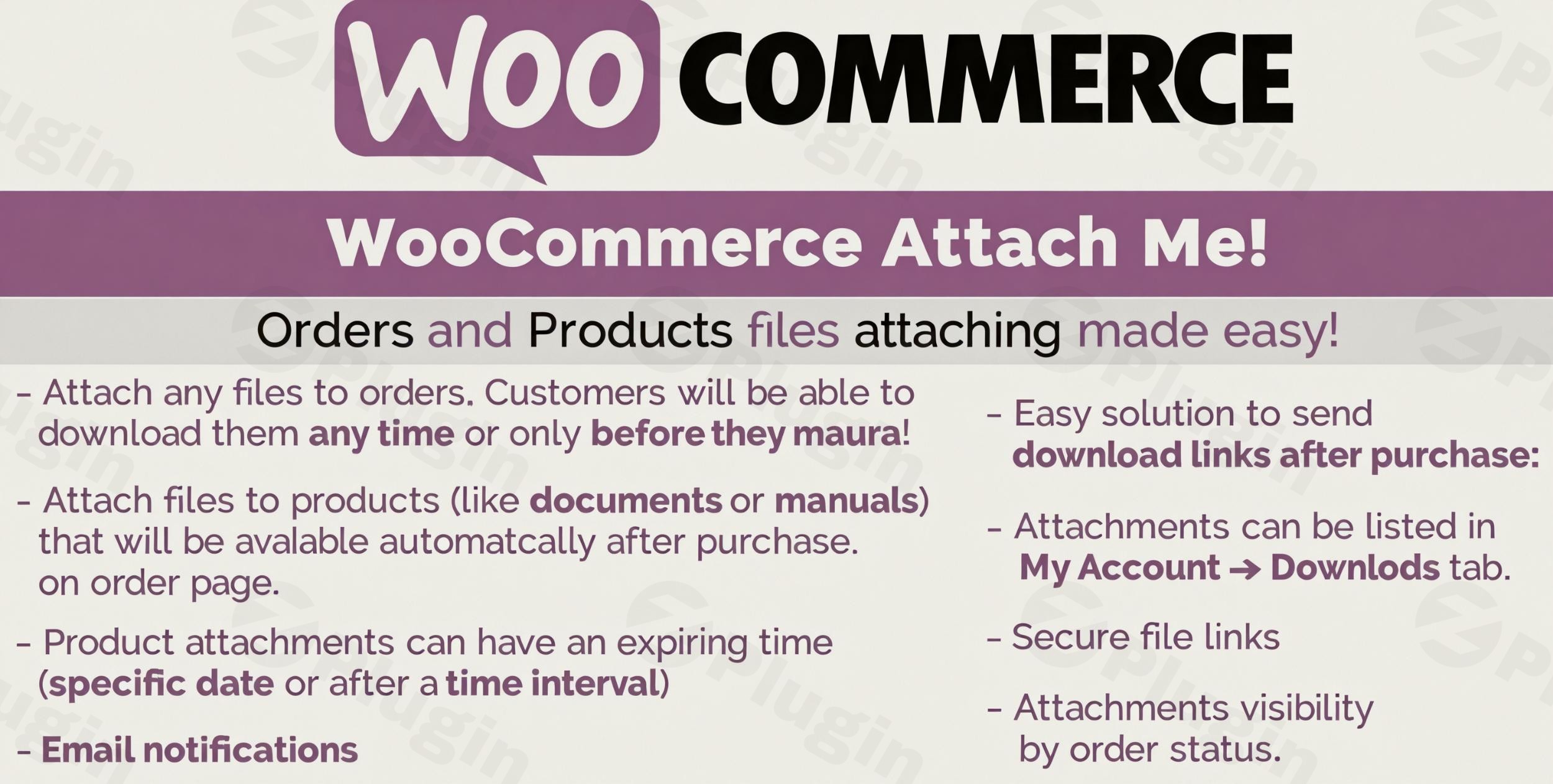 woocommerce attach me by vanquish plugin - Download the Best WordPress Plugins in One Place​