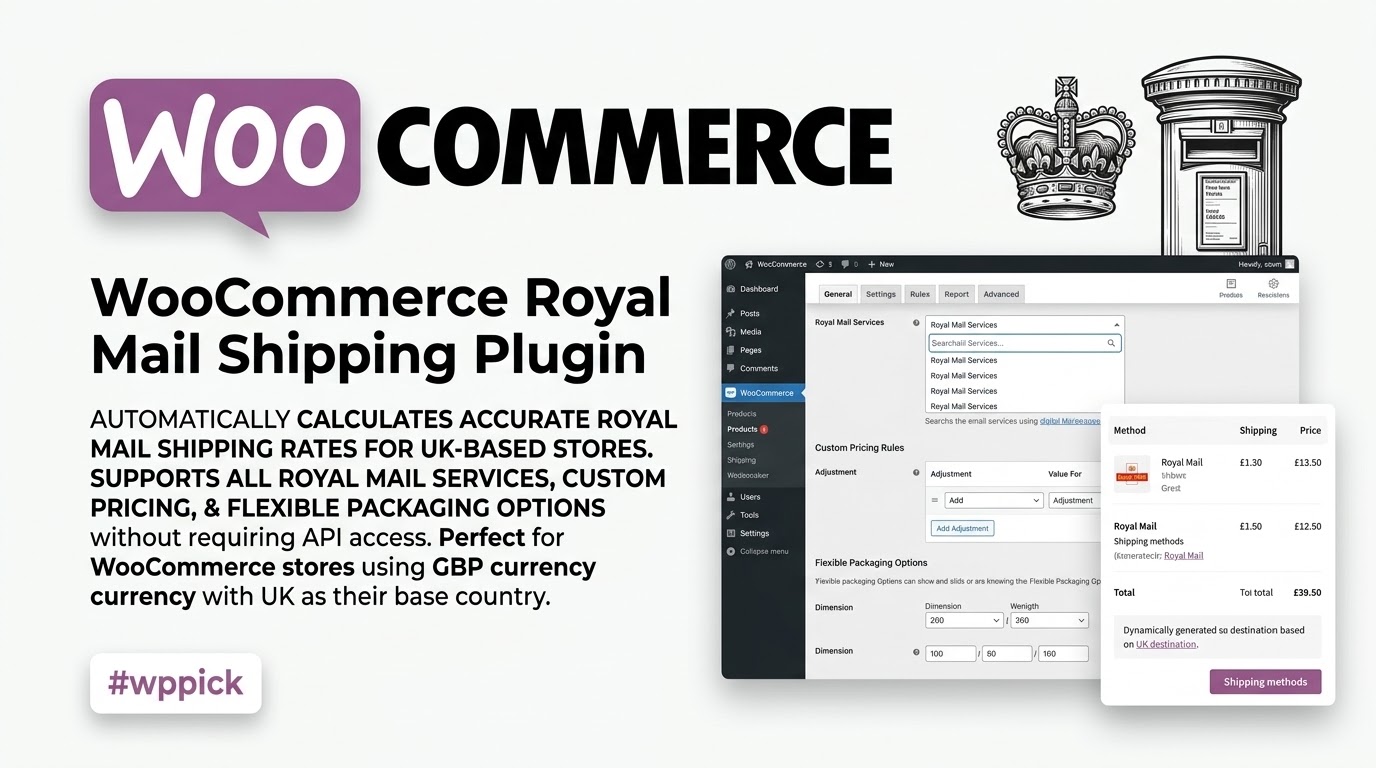 woocommerce royal mail feature - Woocommerce Royal Mail