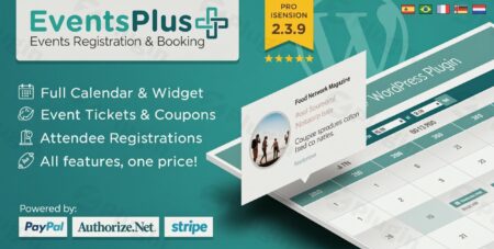 wordpress events calendar registration tickets by elbisnero plugin - Wordpress Events Calendar Registration & Tickets By Elbisnero v2.6.3