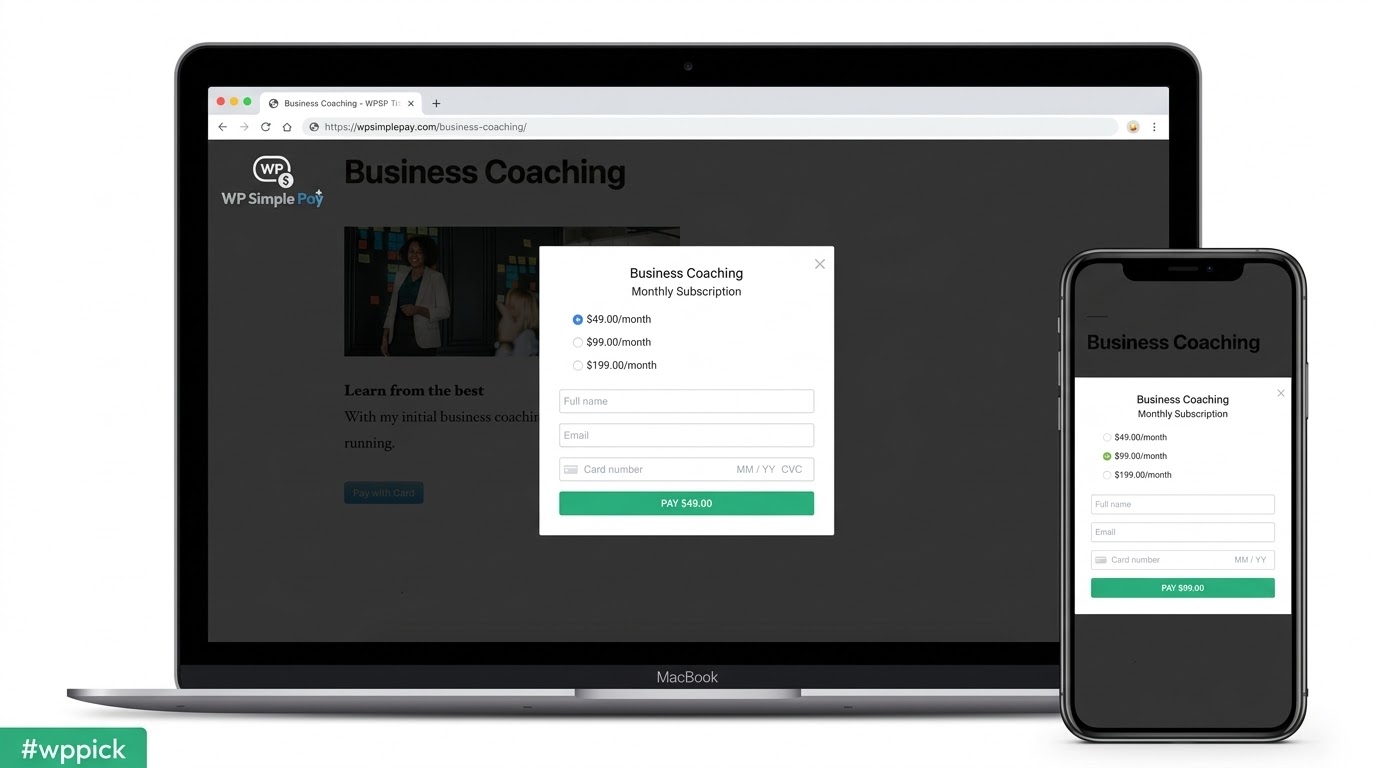 wp simple pay pro feature - Download the Best WordPress Plugins in One Place​