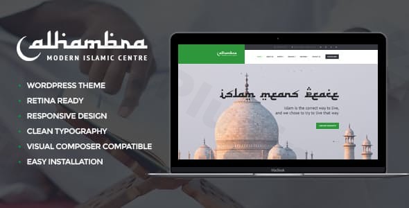 alhambra islamic centre wordpress themes rtl plugin - Download WordPress Themes in One Place​