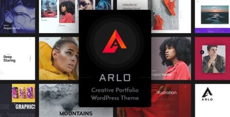 arlo portfolio wordpress theme plugin - Arlo - Portfolio Wordpress Theme